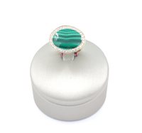 Anillo Crivelli Mujer in Oro rosa Malachite 000-4787NS - 000-4787NS